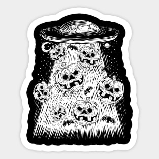 UFO / Halloween Sticker